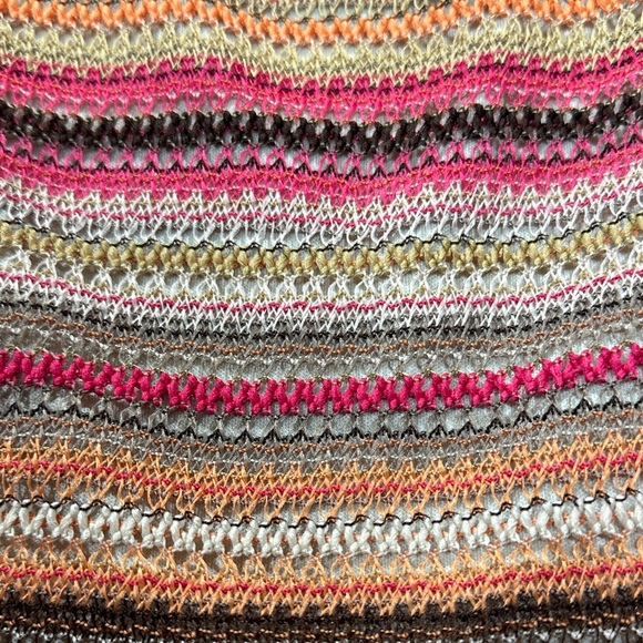 Kendall & Kylie Crochet Striped Mini Skirt – Size Small - Picture 4 of 10